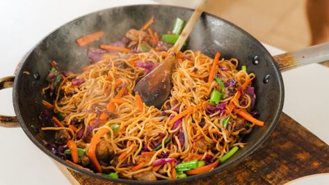 Ginger Beef Noodles | Andy's East Coast Kitchen East Coast Kitchen Recipes, Andys East Coast Kitchen, Andy's East Coast Kitchen Recipes, Andy’s East Coast Kitchen, East Coast Kitchen, Coast Kitchen, Ginger Beef, Beef Noodles, Eat Beef