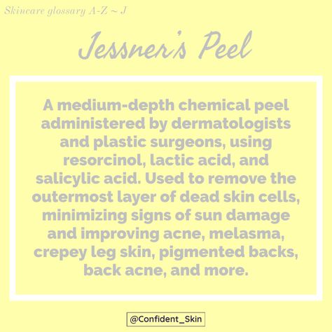 Jessner Peel, Skin Facts, Beauty Therapy, Chemical Peel, Plastic Surgeon, Salicylic Acid, Combination Skin, Acne Prone Skin, Oily Skin