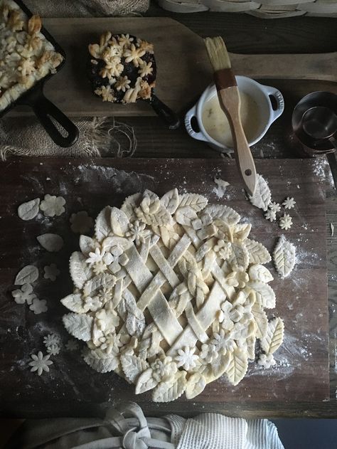 by Judy Kim  Vodka Pie Crust Recipe Salted Caramel Pear Pie Recipe Salted Caramel Pear  Pie  Yield: 1 (9-inch) pie  Happy Pi Day! I just finished making 10 pies over the course of 4 days. One  for the record books regardless of how much I love pie. I feel this needs  some explaination since that is a hell of a lot of pie. My (fellow rosé  loving) friend Jen Davidson is the GM of one of my favorite restaurants in  all of NYC, Barbuto and we planned a Pie Making Day with Executive Chef  Philli... Crust Designs, Pie Crust Designs, Caramel Pears, Pear Pie, Pie Pops, Cake Boss, Crust Recipe, Pie Dessert, Beautiful Food