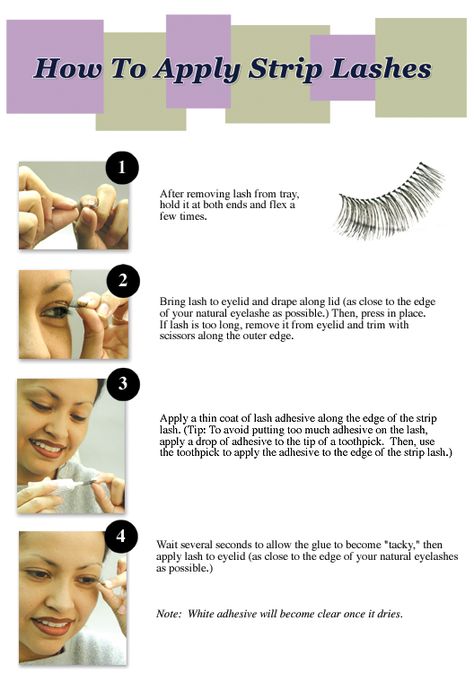 Apply Lashes Picture Put On Fake Eyelashes, Apply False Eyelashes, Eyelashes Tutorial, Applying False Lashes, Artificial Eyelashes, Eyeliner For Beginners, Applying False Eyelashes, Shadow Makeup, Overnight Beauty