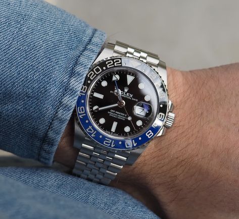 Rolex Gmt Batman, Gmt Batman, Rolex Batman, Stylish Watches Men, Rolex Tudor, Seiko Mod, Rolex Gmt Master Ii, Best Watches For Men, Rolex Men