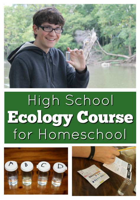 Environmental Science Labs High Schools, Biology Homeschool High School, High School Science Homeschool, Ecology Projects High School, Homeschool Goals, Biology Ideas, Homeschool Highschool, Ag Education, Course Outline