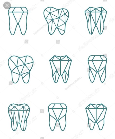 Dentistry Tattoo, Dentist Tattoo, Tooth Tattoos, Tooth Vector, Dentist Office Design Interiors, Tooth Logo, Dental Design Interior, Dental Branding, Dental Wallpaper