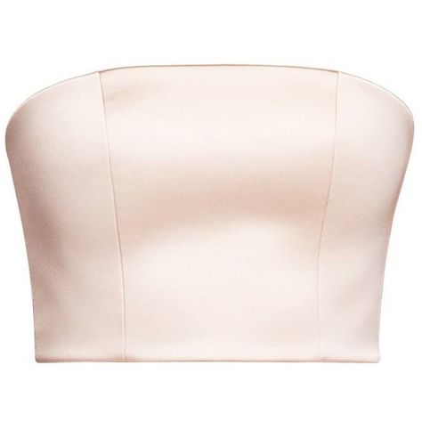 Alice Grace - Peach Doublefaced Stretch Satin Tube Top (645 BRL) ❤ liked on Polyvore featuring tops, crop tops, shirts, crop, tube top, pink shirt, bandeau crop top, bodycon crop top and strappy crop top Beige Tube Top, Satin Tube Top, Draped Tops, Peach Crop Top, Crop Tops Shirts, Toe Ring Designs, Pink Tube Top, Strapless Shirt, Shirts Crop