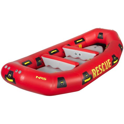 NRS R120 Rescue Raft: Built to accommodate a crew of swiftwater rescue professionals, the NRS R120 Rescue Raft is designed for the agile and responsive performance required in unpredictable scenarios. From floodwaters filled with debris to backcountry environments, rescuers can depend on the R120. Photo: NRS Raft Building, Safety Video, Animal Rescue Center, Water Rescue, Welding Technology, Relief Valve, Hand Pump, Print Inspiration, Search And Rescue