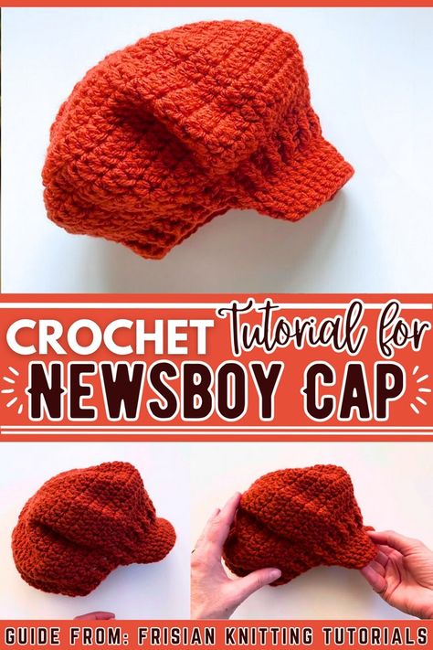 Crochet Newsboy Hat Free Pattern, Free Crochet Baby Hat, Baby Newsboy Hat, Crochet Newsboy Hat, Crochet Baby Hat Patterns, Crochet Kids Hats, Crochet Baby Hat, Crochet Hat Patterns, Baby Hat Patterns