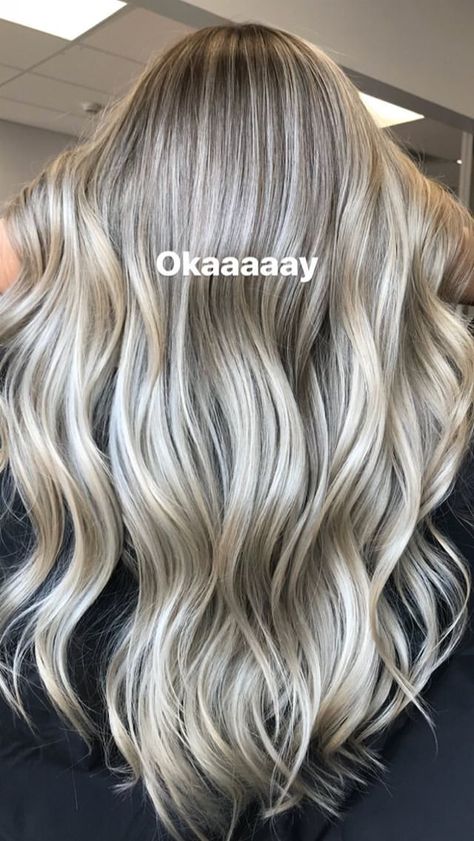 Deminsional Icy Blonde, Brown With Icy Blonde Highlights, Highlights And Lowlights Blonde Ashy, Neutral Blondes, Icy Blonde Highlights, Perfect Blonde Hair, Bright Blonde Hair, Grey Blonde Hair, Summer Blonde Hair