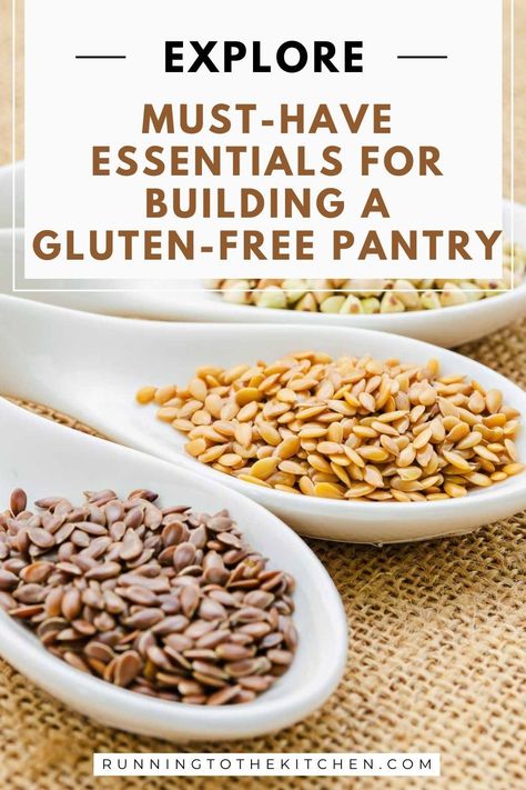 Get acquainted with the fundamental components essential for constructing a gluten-free pantry, effortlessly meeting your dietary necessities. Gluten Free Baking Recipes, Quinoa And Brown Rice, Pantry Basics, Gluten Free Enchiladas, Gluten Free Pantry, Free Pantry, Gluten Free Gifts, Gluten Free Crackers, Low Carb Flour