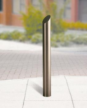 Marshalls Street Furniture Rhino RS 004 Stainless Steel Bollard is part of our extensive Bollard range of street furniture. Images and prices online. Furniture Images, Commercial Landscape, Urban Furniture, Street Furniture, Street Design, Bike Rack, Solar Lights Garden, Car Park, Car Parking