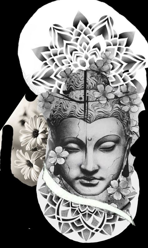 #CoolTattoos #TattooArt #InkMaster #TattooDesigns #InkedUp #TattooLovers #InkInspiration #TattooIdeas #CreativeInk #TattooStyle Budda Tattoo Designs, Tattoo Buddha, Tattoo Stomach, Buddha Tattoo Sleeve, Buda Tattoo, Leg Armor, Buddhist Tattoo, Buddha Tattoo Design, Tattoo Design Tattoo