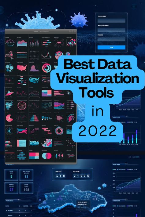 Data visualization tools are essential because they turn data into insights. By visualizing data, we can see patterns and relationships that we would not be able to see by looking at raw data. Data visualization tools also make it easier to communicate data to others. When data is presented visually, it is easier for people to understand and remember. #data #visualization #tools Aesthetic Data Visualization, 3d Data Visualization, Infographic Software, Data Visualization Examples, Data Vizualisation, Data Visualization Techniques, Data Visualization Infographic, Data Analysis Tools, Technical Analysis Tools