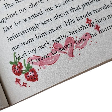 Pink Book Annotations, Cute Book Annotation Aesthetic, Cute Books Aesthetic, Quotes From Books Aesthetic, Doodles In Books, Cute Book Annotation, Me As A Book, Novel Books Aesthetic, Pink Books Aesthetic