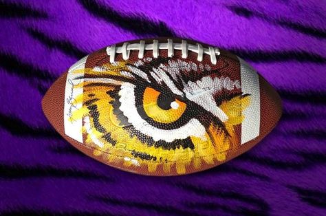 LSU EYE OF THE TIGER Lsu Tigers Art, Football Painting, Football Paintings, Louisiana Woman, Louisiana Swamp, Lsu Fans, Lsu Tigers Football, Tiger Wallpaper, Louisiana Art