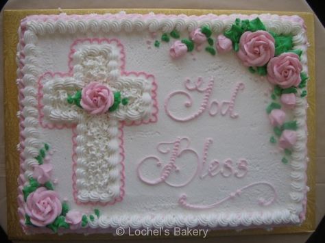 Pasteles de primers comunionStandard Cross Cake Baptism Sheet Cake, Watercolour Eyes, Americas Sweetheart, Baptism Cake Girl, Kate Marsh, Holy Communion Cakes, Cross Cakes, Religious Cakes, First Communion Cakes