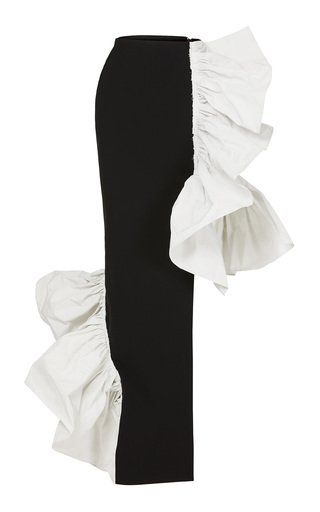 Maticevski Trunkshow | Moda Operandi Draping Skirt Design, Draping Skirt, Fashion Collection Inspiration, Kpop Clothes, Couture Skirts, Vinyl Dress, Crepe Skirt, Collection Ideas, Statement Skirt