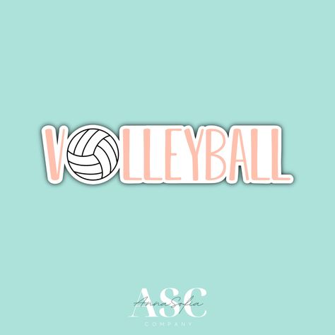 Volleyball Stickers Aesthetic, Volleyball Stickers, Volleyball Quotes Funny, Volleyball Jokes, Volleyball Backgrounds, Sticker Mirror, Volleyball Sweatshirts, Aesthetic Sports, Volleyball Wallpaper