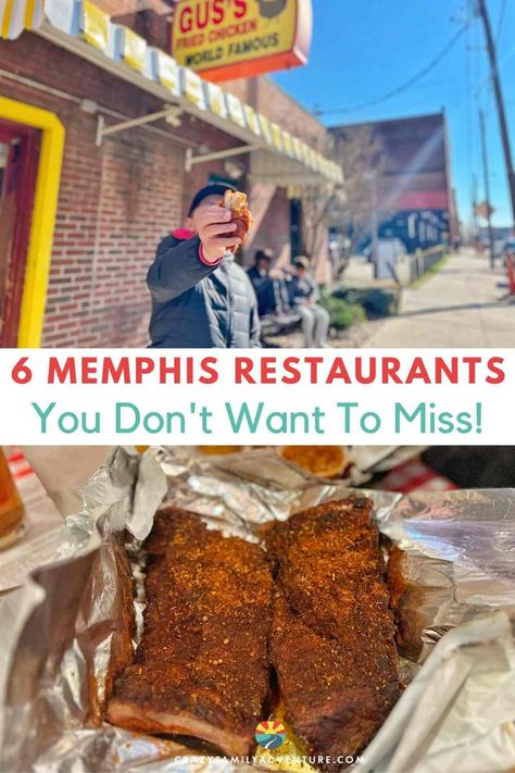 Discover the top restaurants in Memphis you need to try! From BBQ to breakfast and more, find the top 6 places to eat while in Memphis, TN. out these 6 Memphis Restaurants you don't want to miss! Memphis Tennessee Restaurants, Memphis Food, Memphis Restaurants, Memphis Bbq, Lunch Places, Downtown Memphis, Breakfast Restaurants, Cool Restaurant, Bbq Restaurant