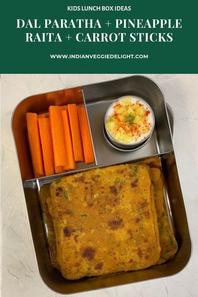 Pineapple Raita, Dal Paratha, Pineapple Yogurt, Toor Dal, Healthy Asian, Tiffin Recipe, School Lunch Recipes, Box Recipes, Paratha Recipe