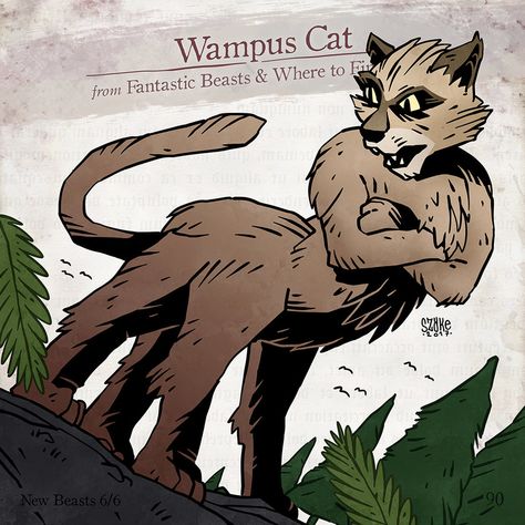 Wampus Cat, Native American Mythology, Beast Creature, Monster Hunter World, Cats Artists, Fantastic Beasts And Where, Monster Hunter, All About Cats, Fantastic Beasts