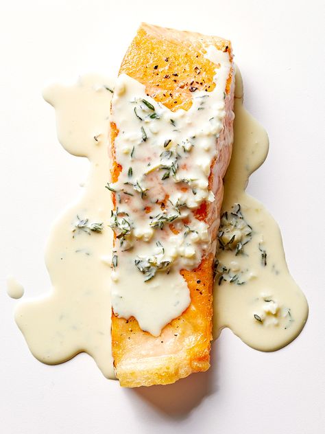 Fresh Thyme Recipes, Creamy Thyme Sauce, Thyme Cream Sauce, Eggs Sandwich, Thyme Sauce, Thyme Butter, Best Vegetable Recipes, Thyme Recipes, Swirled Bread