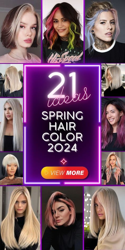 Spring is the perfect time to experiment with new hair colors, and the spring hair color 2024 trends are here to inspire you. Whether you're a fan of soft and subtle shades or prefer something bolder, there's a perfect option for your brunette locks. From medium-length to long styles, these 2024 trends will help you express your unique style. Hair Colors 2024 Women, 2024 Hair Color Trends For Women Brunette Spring, Hair Color Spring 2024, Hair Colour Trend 2024, Spring 2024 Hair, Hair Colors 2024 Trends, Color Ideas For Blonde Hair, Spring Hair Color Trends 2024 Brunette, New Hair Color Trends 2024