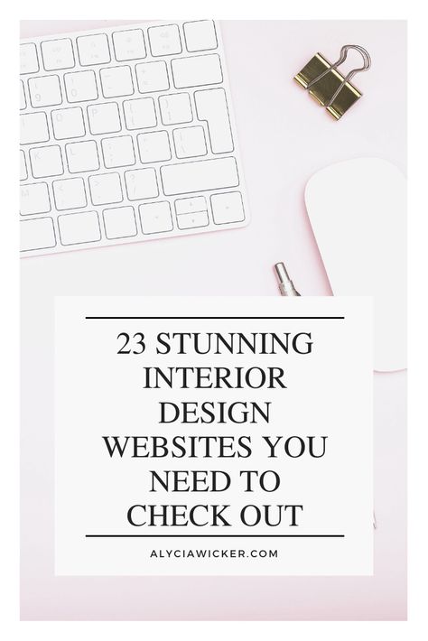 23 Stunning Interior Design Websites You Need To Check Out — Online Interior Design School by Alycia Wicker Interior Design Logo Inspiration, Interior Design Websites, Interior Design Bloggers, Interior Design Apps, Best Interior Design Websites, Learn Interior Design, Business Card Logo Design, Coffee Shop Logo, Interior Design School