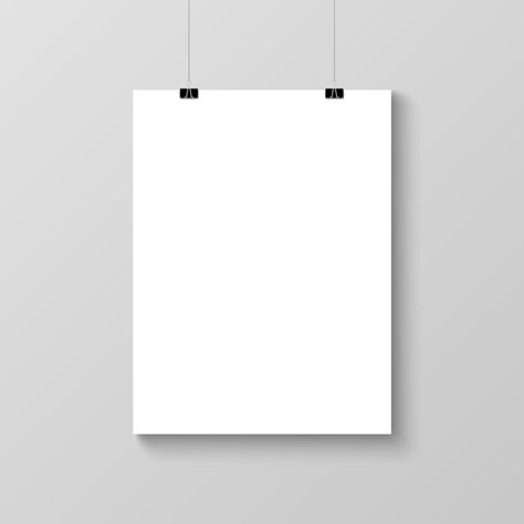 Realistic hanging blank poster template mockup Blank Poster Template, Poster Mockup Free, Cool School, Blank Poster, School Poster, School Posters, Poster Mockup, Hanging Posters, Too Cool For School