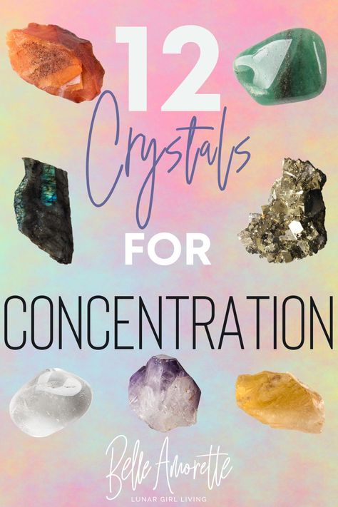 Feeling unproductive, lethargic but have a lot of work to do? Need a little energetic push to help you get going? Sometimes we need more tools in our arsenal to supplement our current systems. Learn more about crystals and stones to help with productivity, focus and motivation! + FREE PDF DOWNLOAD with 12 CRYSTALS FOR PRODUCTIVITY! Increase Intuition, Become Wealthy, Types Of Crystals, Creative Block, Crystal Healing Stones, Crystal Meanings, Natural Energy, Life Changing, How To Increase Energy