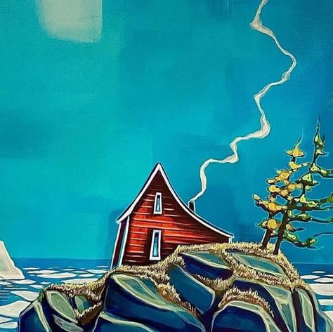 Artist: Adam Young on Instagram: "Happy Tibbs Eve From Fogo Island, Newfoundland and Labrador! Cheers! Adam #tibbseve #newfoundland #labrador #art #artist #cheers #youngstudios #fogoisland #christmas" Tibbs Eve, Fogo Island Newfoundland, Fogo Island, Labrador Art, Adam Young, Hand Building, Newfoundland And Labrador, December 23, School Board