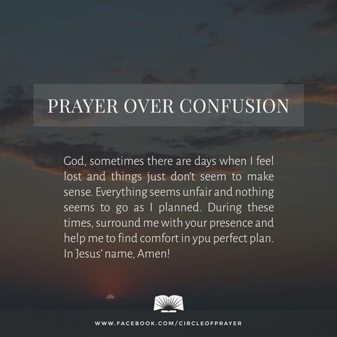 Prayer For Confusion, Morning Family Prayer, Confused Feelings Quotes, Good Morning Family, Confused Quotes, Confused Feelings, Morning Family, Family Prayer, Prayer Poems