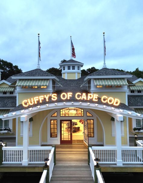 Cuffy's of Cape Cod | Sandwich Cape Cod, Cape Cod Winter, Book Retreat, Preppy Places, Cape Cod Beach House, Cape Cod Aesthetic, Cape Cod Lighthouses, Brindleton Bay, Cap Cod