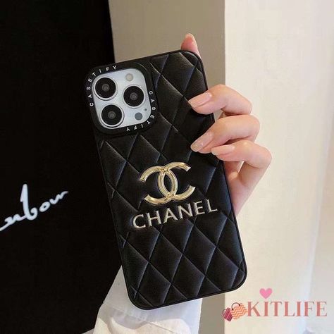 Kitlife chanel phone Case 001 - kitlife.ru Chanel Phone Case, Chanel Sweatshirt, Chanel Iphone Case, Hand Phone, Iphone 14pro, Mobile Covers, Leather Phone Case, Evening Clutch Bag, Phone Covers