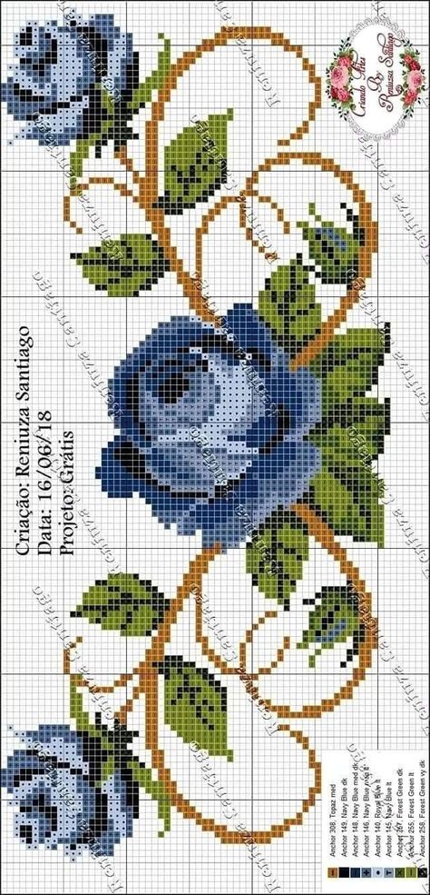 Blackwork Embroidery Patterns, Rose Cross Stitch Pattern, Cross Stitch Fruit, Cross Stitch Border Pattern, Floral Cross Stitch Pattern, Beautiful Cross Stitch Pattern, Pola Kristik, Beautiful Cross Stitch, Pola Sulam