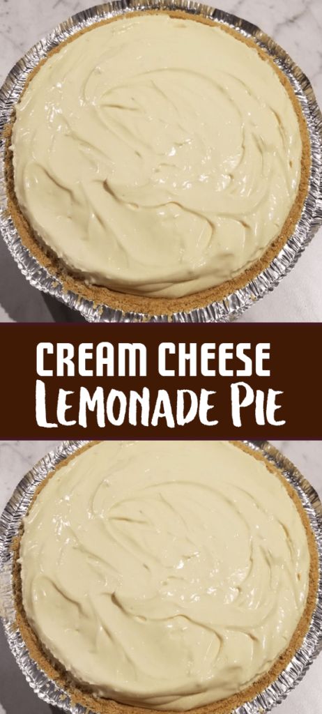 Lemonade Cream Cheese Pie, Cream Cheese Lemonade Pie, Deep Dish Pie, Lemonade Pie, Creamy Pie, Cream Cheese Pie, Graham Cracker Crust Pie, Lemonade Concentrate, Baked Pie Crust