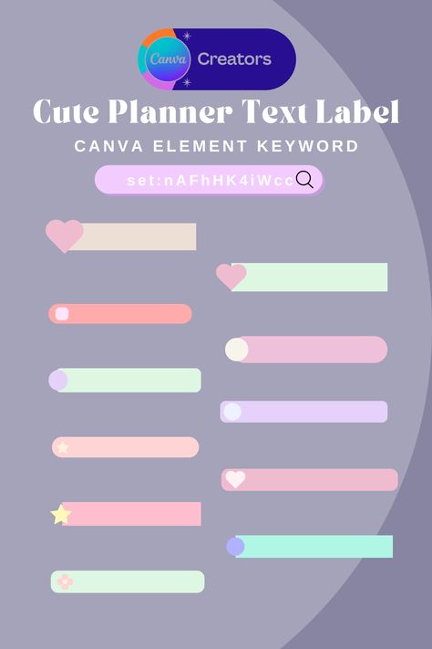 Cute Planner Text Label - Canva Element Keyword teacherplannerprintable #lifeplanner #travelplannerjournal #readingplanner. Canva Elements Keyword Free, Canva Elements Free, Font Canva Lettering, Canva Pro Elements, Text Label, Canva Planner, Feed Layout, Canva Hacks, Canva Keywords