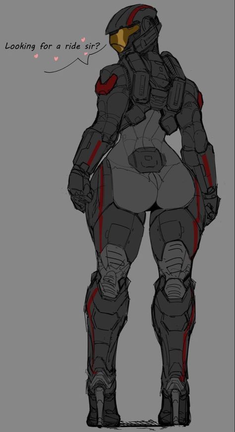 Halo Drawings, Halo Funny, Girls Halo, Halo Spartan, Halo Armor, Image Spiderman, Robot Concept Art, Armor Concept, Arte Fantasy