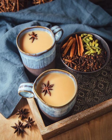 See this Instagram photo by @lifeandthyme • 1,432 likes Tea Photography, Green Cardamom, Spiced Wine, Cozy Drinks, Winter Tea, Mexican Hot Chocolate, Spice Tea, Masala Chai, Spiced Coffee