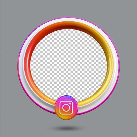 3d instagram live streaming social media... | Premium Psd #Freepik #psd #instagram-live #business-3d #live #3d-round Social Media Frame, Instagram Logo Transparent, New Instagram Logo, Instagram Branding Design, Wedding Card Frames, Phone Background Patterns, Photoshop Design Ideas, First Youtube Video Ideas, Facebook Design