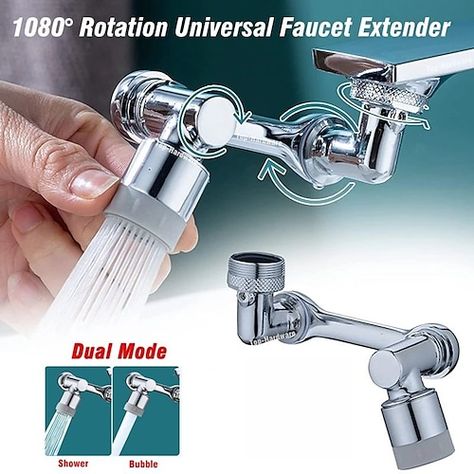 Washing Towels, Faucet Extender, Faucet Accessories, Creative Products, Shower Accessories, Water Spray, Kitchen Taps, Palau, Washing Hair