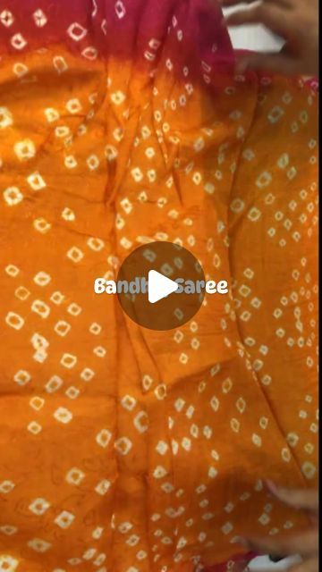 bandhej silk saree Bandhej Saree, Silk Sarees With Price, Fashion Sarees, Orange And Pink, Blouse Length, Dry Clean Only, Indian Sarees, Saree Collection, Online Payment