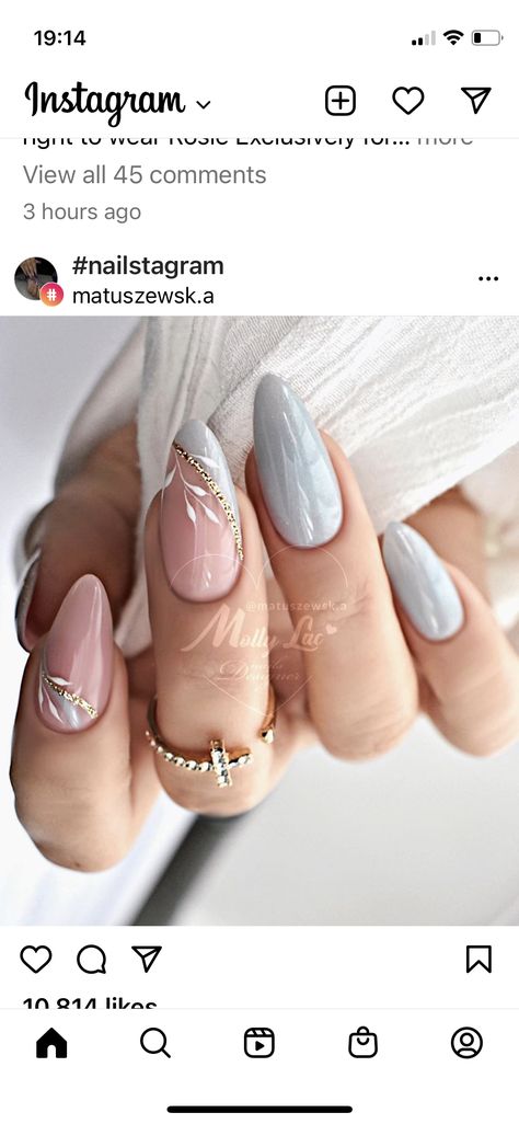 Engagement Nails Designs, Blue Shellac Nails, Engagement Nails, Bridesmaids Nails, Boho Nails, Beauty Hacks Nails, Nails Yellow, Simple Gel Nails, Work Nails