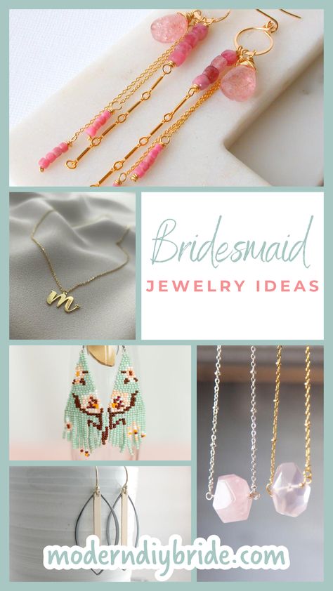 Bridesmaids Jewelry Ideas, Bridesmaid Jewelry Ideas, Unique Bridesmaid Proposal Ideas, Bridesmaid Jewelry Gift, Unique Bridesmaid, Jewelry Gift Ideas, Bridesmaid Gifts Jewelry, Bridesmaid Proposal Box, Party Look