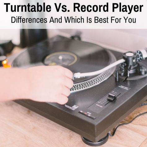 Do you know the difference between a turntable and a record player? Don’t worry, not many do these days. And that’s due to a ton of misinformation. What you need to know is… Technics 1200, Technics Turntables, Vinyl Player, Turn Table Vinyl, Things To Remember, Watch Charger, Record Players, Greatest Songs, Record Player