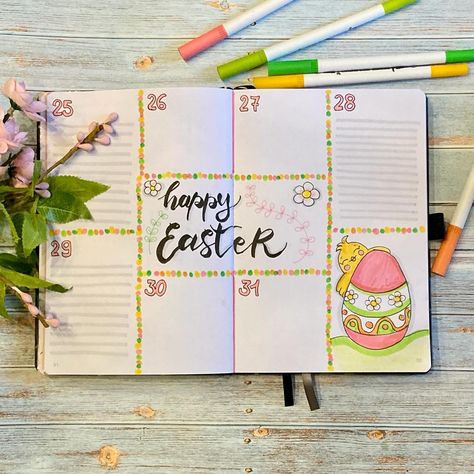 Happy Easter my IG friends ☺️ #happyeaster #bulletjournal #bujo #bujomarch #bujotheme #bujobeauty #bujoweeklyspread #cutedrawing #easter2024 #buonapasqua🐣 Meta tag: Pasqua, Easter, happy Easter, bullet journal weekly spread, planner, bujo addict Easter Bujo, Easter Bullet Journal, April Bullet Journal, Journal Weekly Spread, Bujo Weekly Spread, Bullet Journal Weekly, Journal Weekly, Easter Happy, Bullet Journal Weekly Spread