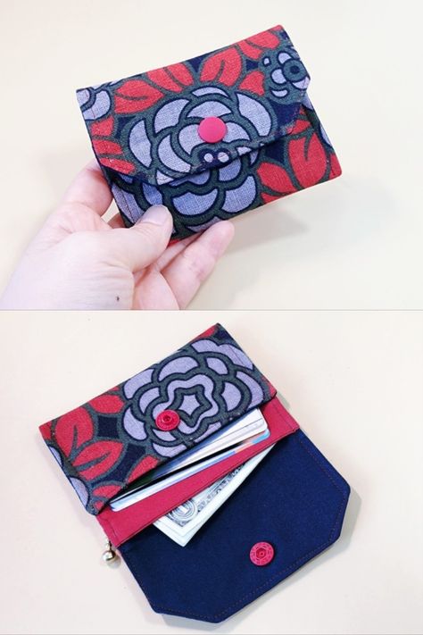 Zipper Wallet Diy, Phone Purse Pattern, Velcro Wallet, Wallet Diy, Teaching Sewing, Wallet Sewing Pattern, Sew Wallet, Bags Patterns, Purse Pattern