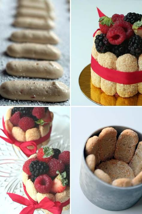 Different Desserts, Mini Charlotte, Charlotte Cake, Cakes And Desserts, Chocolate Dessert Recipes, Fancy Desserts, Mini Desserts, Sweet Desserts, Decadent Desserts