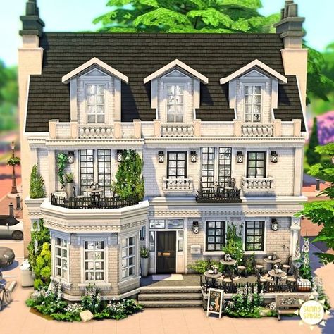 Interesting Sims 4 Houses, Brichester House Sims 4, Sims 4 Traditional House, Victorian Sims 4 House, The Sims House Ideas, Sims Building Ideas, Sims 4 Houses Ideas, Sims House Ideas, Sims 4 Build Ideas