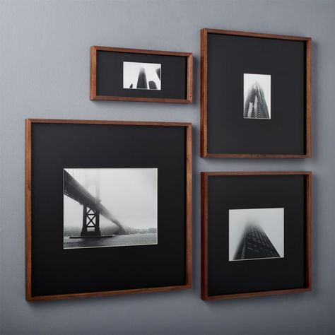 Cadre Photo Diy, Frames Ideas, Modern Picture Frames, Modern Pictures, Diy Picture Frames, Black And White Photos, Gallery Wall Frames, Picture Frame Art, Wall Frames