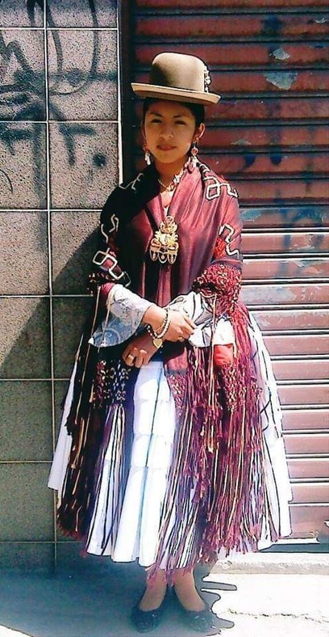 Chilean Traditional Clothing, Bolivia Traditional Clothing, Chilean Clothing, Brazilian Clothes, Traditional Mexican Dress, Plant Kingdom, Hispanic Culture, Culture Clothing, Indigenous Americans