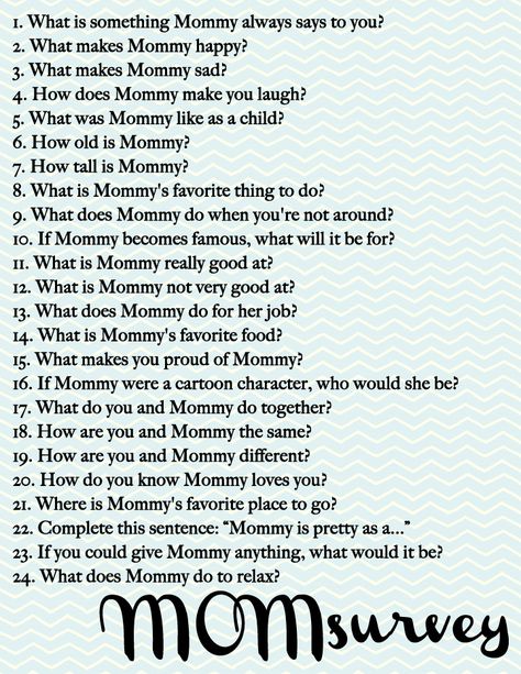 24 questions to ask your kids for Mother's Day  Answers are pretty funny! Funny Quotes For Girls, Questions To Ask Your Kids, Kids Questions, Parenting Skills, Mom Day, Mors Dag, Mothers Day Crafts, Questions To Ask, Positive Parenting